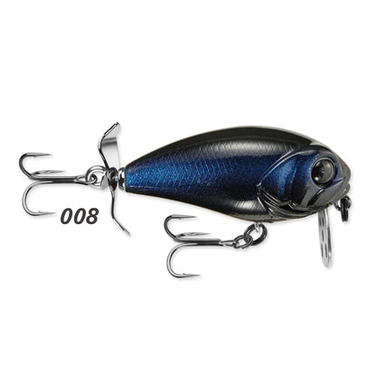 Lureholic 45mm 9g Bubble Trap Crank 45F Wobbling Action Floating Hard Bait
