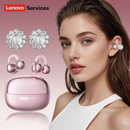 Lenovo LE302 OWS Ear Clip Wireless Earphones Low Latency Bluetooth Headphones