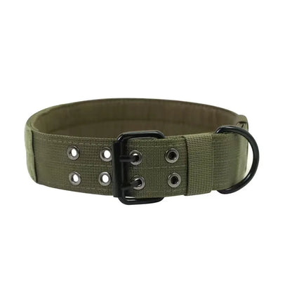 Adjustable Dog Leash And Collar Set Tactical Training Dog Collar with Five-Speed Buckle for Medium to Large Dogs Pet Accessory