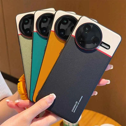 For Redmi K80 K80 Pro three-spell two-color PC anti-drop, shock-proof and anti-fingerprint phone case