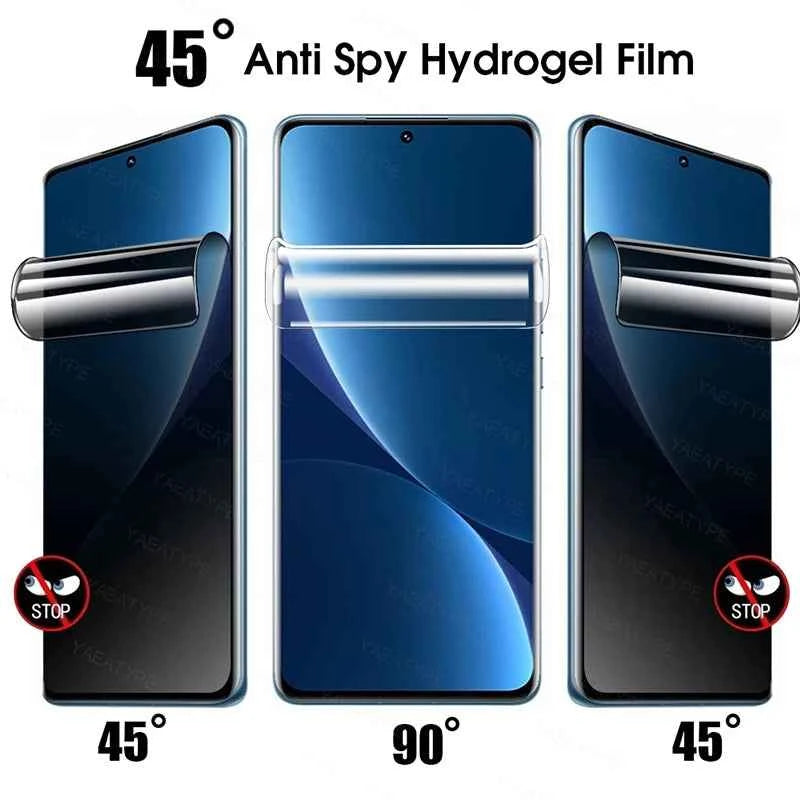 3Pcs Anti Spy Screen Protector For Realme P1 P2 P3x P4 Pro Speed 5G P3 Ultra P3Lite 5G Privacy Hydrogel