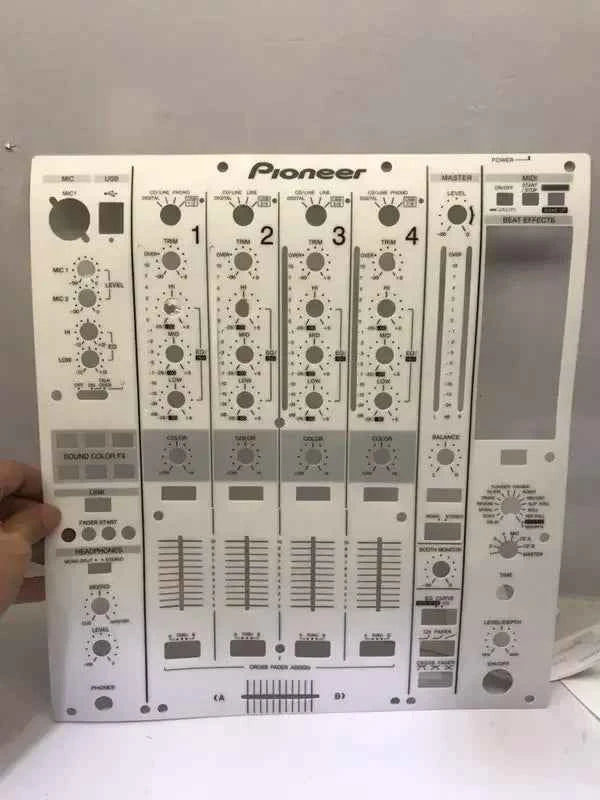 Pioneer Panel DJ Sticker CDJ-2000 CDJ2000NEXUS Disc Player DJM900NEXUS DJM900SRT Self Adhesive Protective Film.Not iron panel
