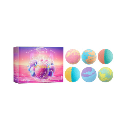 Bath Bomb Set For Children And Adults Relaxing Fragrant Stress Relief Spa Bath