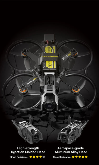 SpeedyBee BEE25 power 2.5-inch with F405 AIO FC Built-in LED ELRS 2.4G/TBS CRSF Nano Receiver for FPV Freestyle
