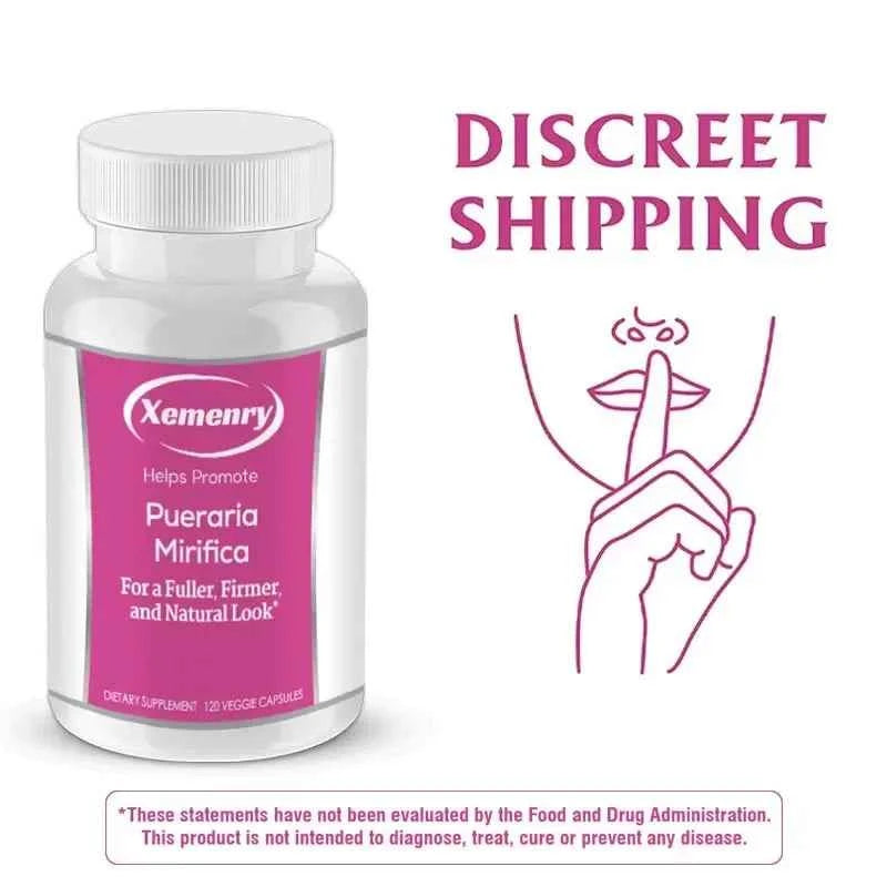 Pueraria Mirifica Capsules Breast Development and Menopause Relief 120 Capsules