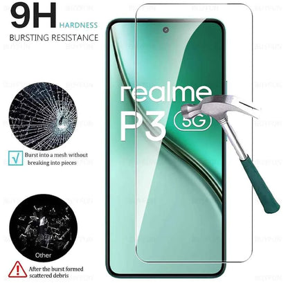 1-4Pcs Tempered Glass For Realme P3 5G Screen Protector RealmeP3 Ultra Realmy P 3 3P RealmeP3Ultra P3Ultra 2025 Protective Film