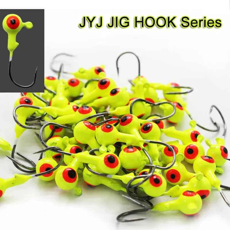 Colorful Jig Head Hooks For Soft Worm Lures 1g 1.8g 3.5g 5g 7g 5pcs Bag