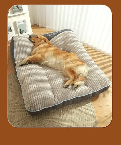 Large Dog Mat, Warm Pet Nest, Kennel for Small, Medium, Large Puppy, Kitten, Plus Size Sleeping Mattress