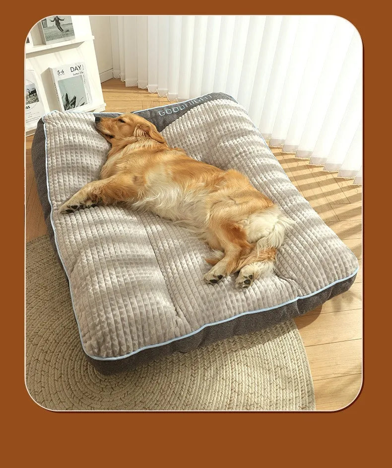 Winter Dogs Cats Bed Mat Large Dog Mat Warm Pet Nest Kennel for Small Medium Large Puppy Kitten Plus Size Sleeping Mattress