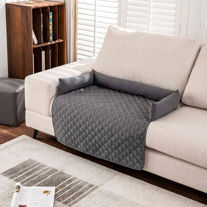 Luxury Pet Cat and Dog Sofa Bed Living Room Calming Folding Mattress Waterproof Cat and Dog Pet Mat All Season Universal Sofa