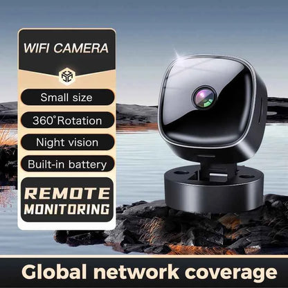 Lenovo Mini Security Camera 1080P WiFi Surveillance Indoor With Motion Detection