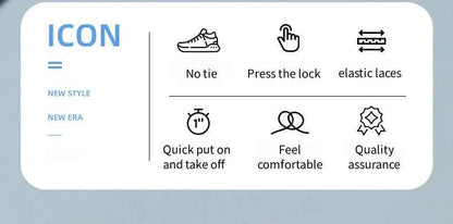 Press Lock Elastic Shoelaces 8mm Flat No Tie For Shoes Kids Adults
