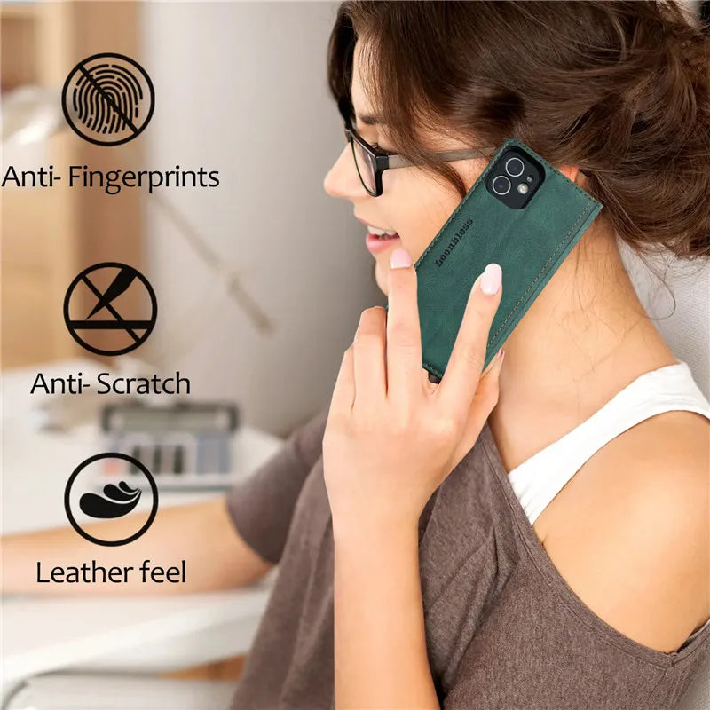 Flip Case For OnePlus Nord 5 Phone Cover OnePlus Nord5 Leather Case Global Version Oneplus Case Nord 5 5G CE 5 CE5 Book Holster