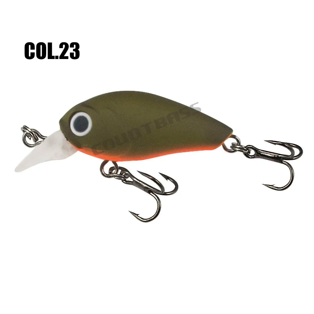 Countbass Wobbler Sinking Crankbait Hard Plastic Fishing Lures 35mm 4.3g