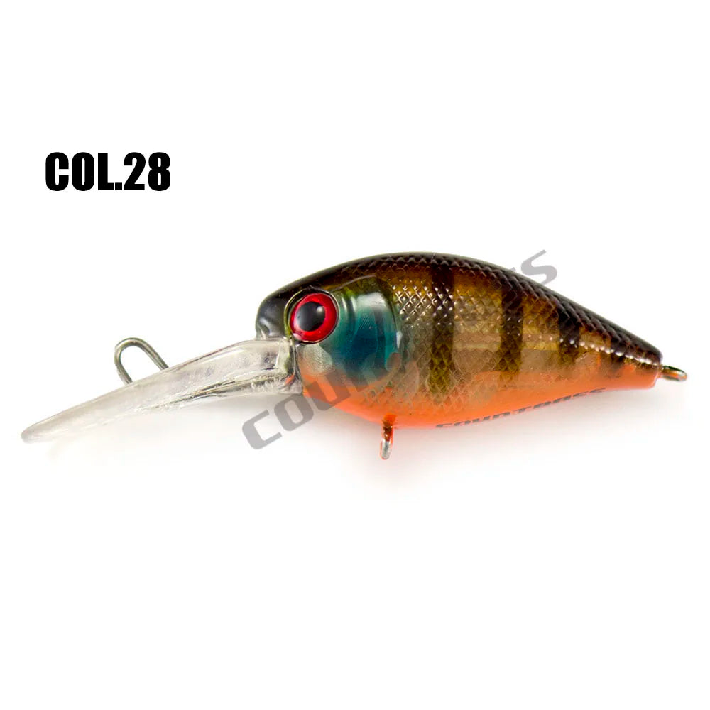 Countbass Floating Crankbait 37mm ABS Plastic Bass Lure