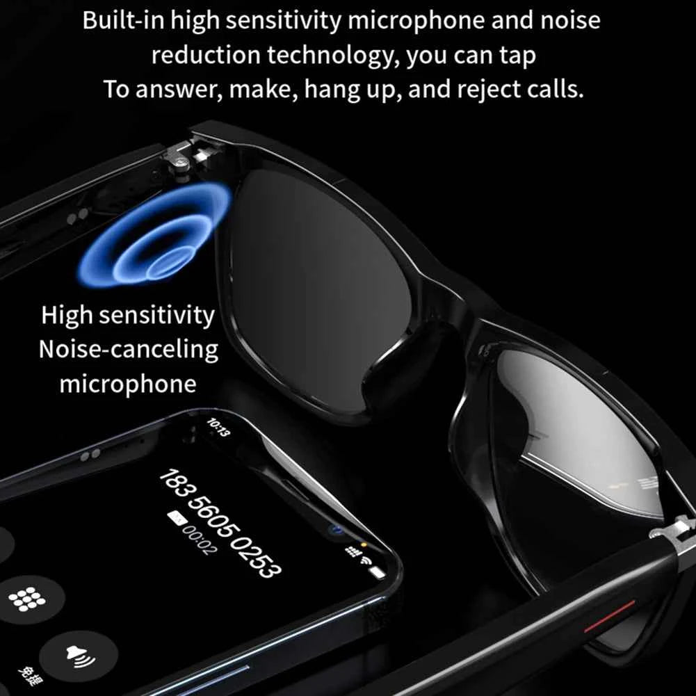 4K Smart Glasses AI With 8MP Camera For Video Recording Translation