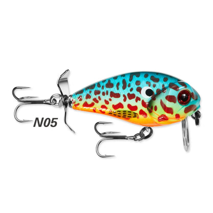 Lureholic 45mm 9g Bubble Trap Crank 45F Wobbling Action Floating Hard Bait
