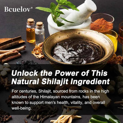 Shilajit Original Capsules High Purity Mineral Supplements With 85 Trace Minerals