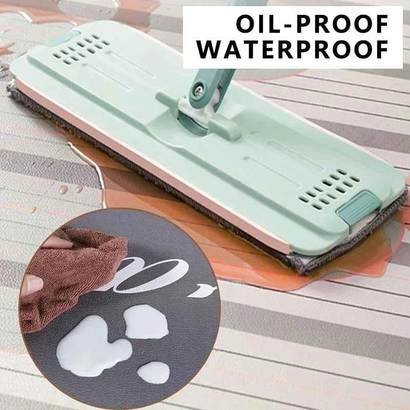 Pvc Kitchen Carpet Non-slip Oil-proof Rug Waterproof Leather Floor Mat Modern Long Strip Carpets Alfombra De Cocina 주방 미끄럼 방지 카펫