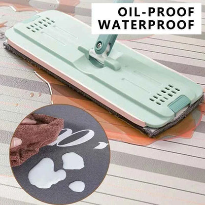 Pvc Kitchen Carpet Non-slip Oil-proof Rug Waterproof Leather Floor Mat Modern Long Strip Carpets Alfombra De Cocina 주방 미끄럼 방지 카펫