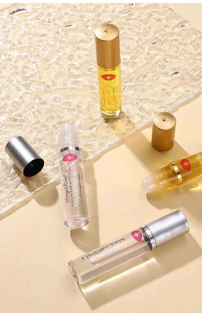 Instant Lip Plumper Oil And Gloss Serum For Volumizing Anti Wrinkle Lip Care