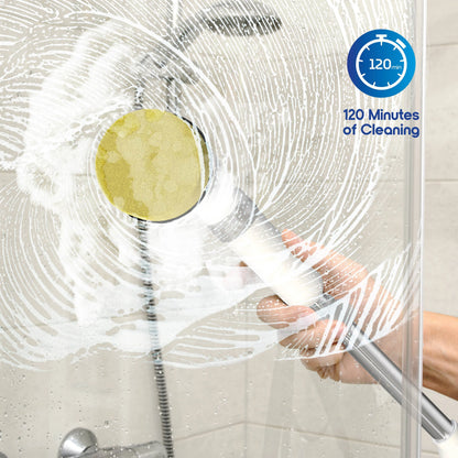 Blossom Electric Cleaning Brush Multifunctional Household Rechargeable Cleaning Tool for Bathroom Kitchen Tyre Electric Scrubber