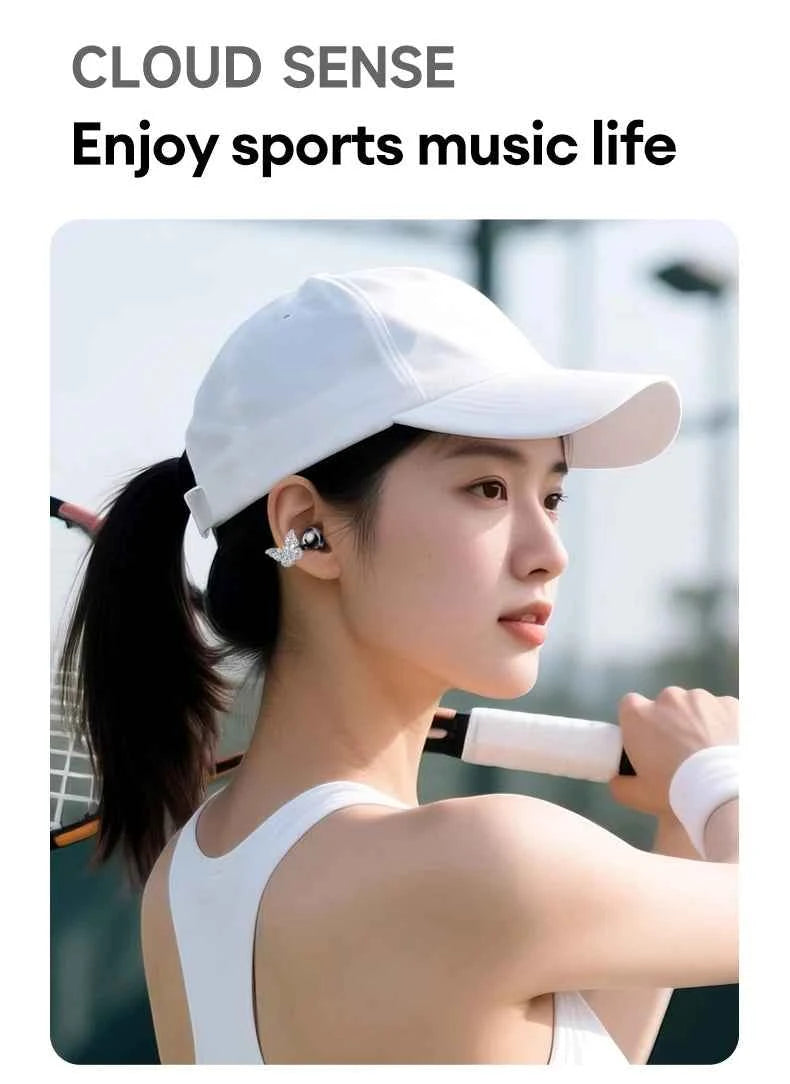 Lenovo LE302 OWS Ear Clip Wireless Earphones Low Latency Bluetooth Headphones