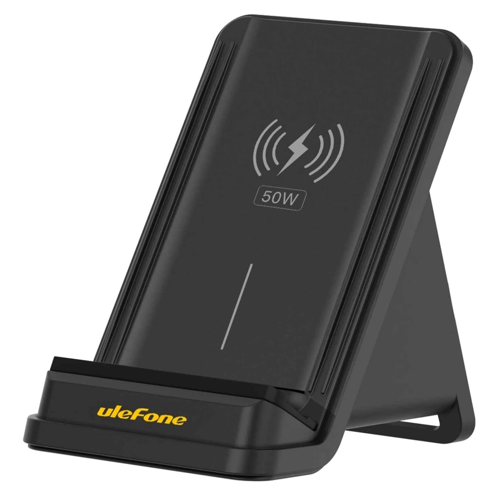 Ulefone WCS01 50W Air Cooled Wireless Charger Stand With Holder