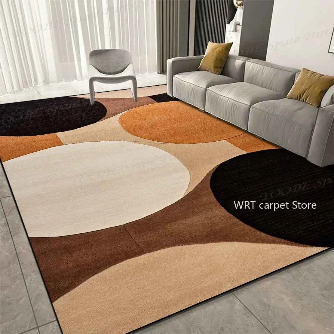 Luxury Geometric Carpets for Living Room Decoration Sofa Large Area Home Rugs for Bedroom Soft Non-slip Mat for Children Коврик