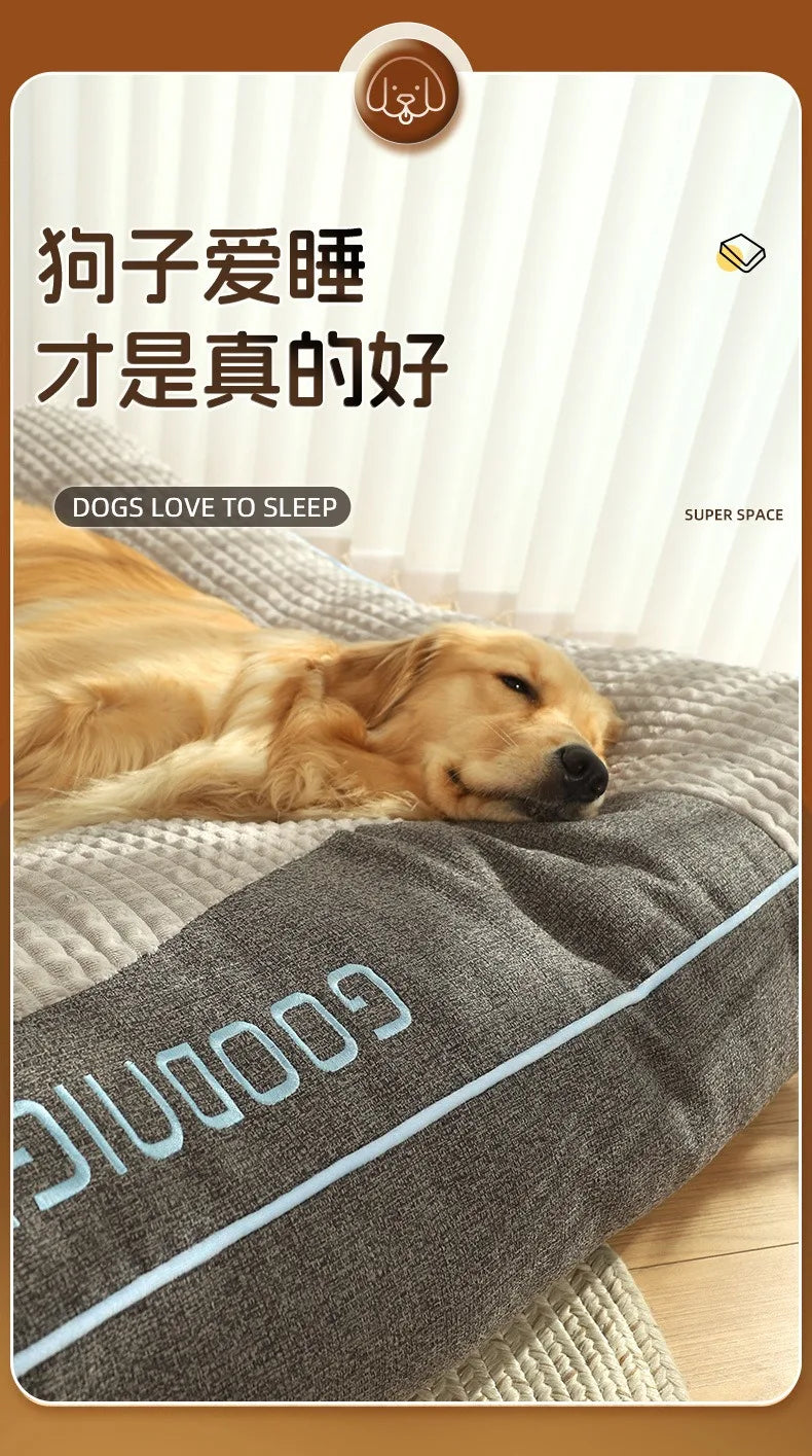 Large Dog Mat, Warm Pet Nest, Kennel for Small, Medium, Large Puppy, Kitten, Plus Size Sleeping Mattress
