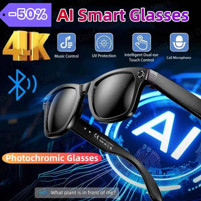 Xiaomi 4K AI Smart Glasses With HD Camera Bluetooth Translate Voice Assistant