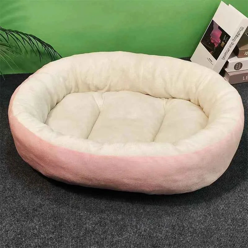 Cat & Dog Beds Oval shaped pet nest All Houses Supplies Things Habitats Basket House Beds Pet Products Cushion Goods Accessories