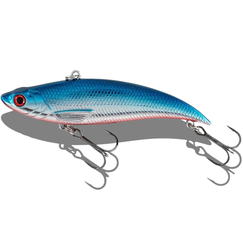 Tsuyoki Ice Fishing Lure 90mm 18g Sinking Vib Lures Wobblers Rattlin Vika 90S