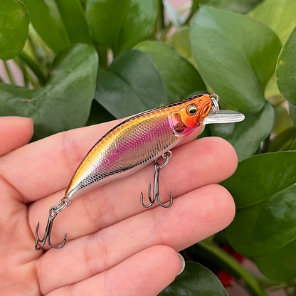 51mm Mini Sinking Minnow Lure Japanese Wobbler for Trout Bass