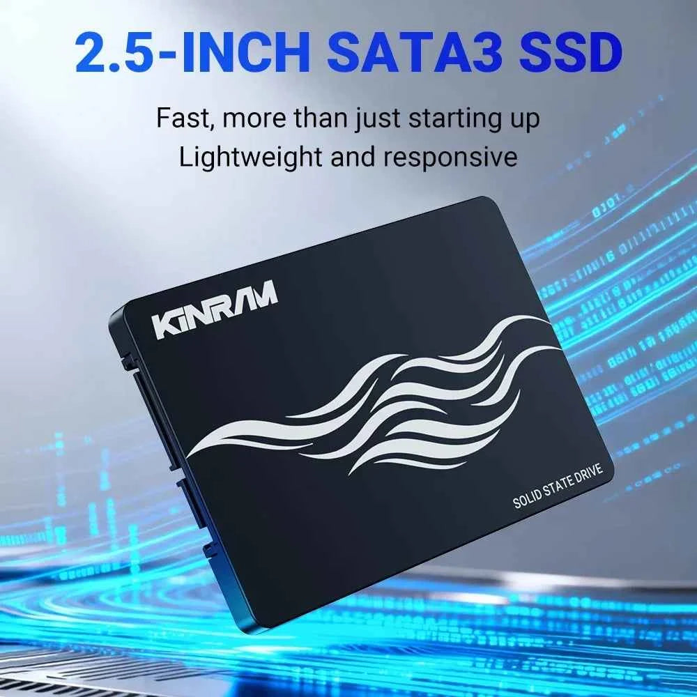 128GB 2.5 Inch SATA III SSD For Laptop And Desktop KinRam