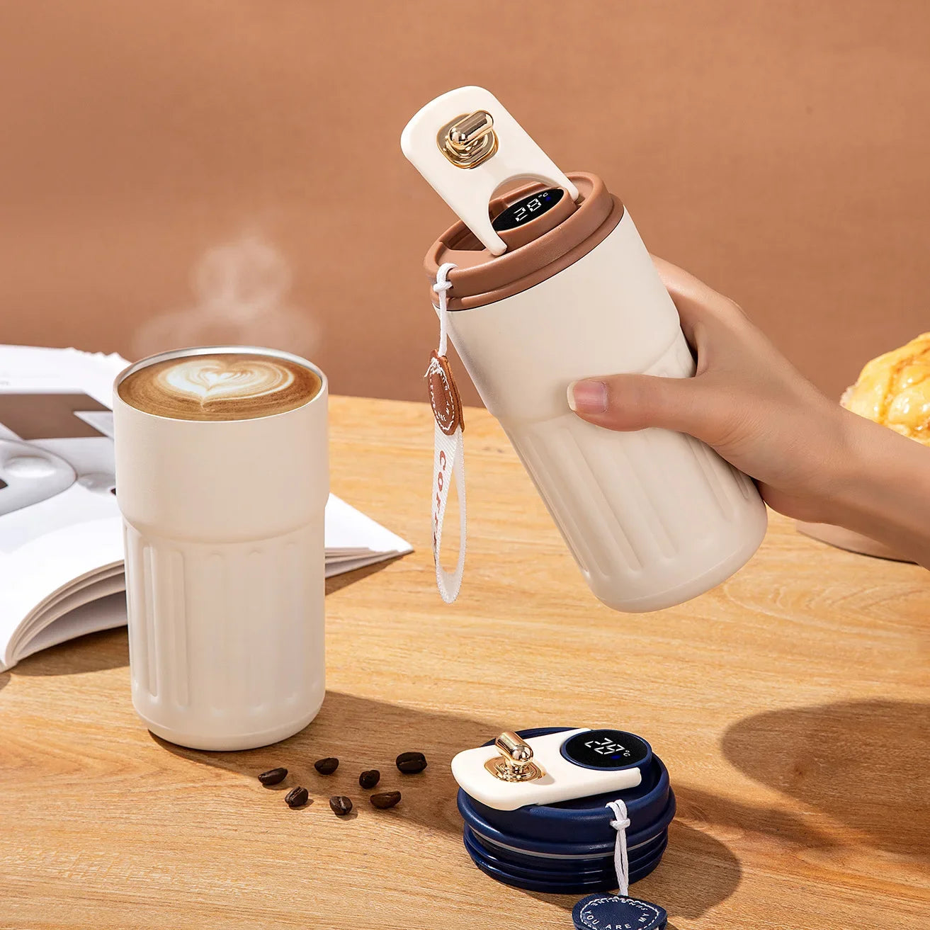 Termos Display Tumbler Steel Water Bottle Thermos Vacuum Flasks & Thermoses 316 Stainless 450ml Flask Original Thermoses