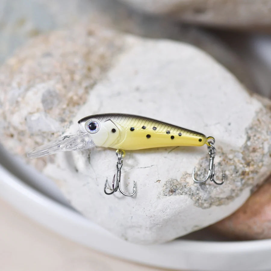 Floating Minnow Lure 40mm 3g Carp Perch Crankbait Wobblers Fishing Tackle