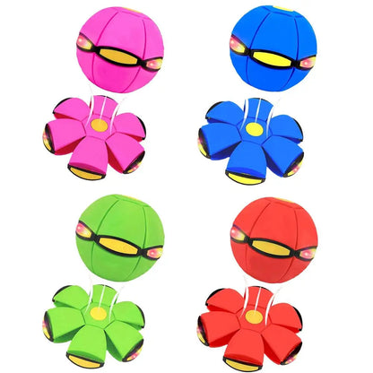 Ufo Stomp Rocket Launcher Magic Flying Saucer Bouncy Stomp Ball Interactive Toys Gift Outdoor Decompression Transformation Sport