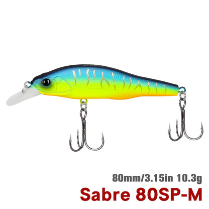 Tsurinoya Sabre 80SP Suspending Jerkbait 80mm Bass Pike Lure