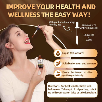 Lukaree 60ml Black Walnut Drop for Digestion and Immune Health Detox