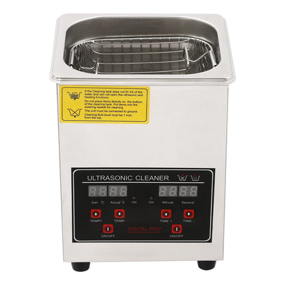 2L Ultrasonic Cleaner, Ultrasonic Cleaning Machine, Ultrasonic Cleaner 40khz AC200-240V used in homes, laboratories