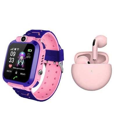 Q19 Children Kids Smart Watch SOS Phone Call Location Tracker Anti-Lost Camera Voice Function Touch Screen Waterproof Student