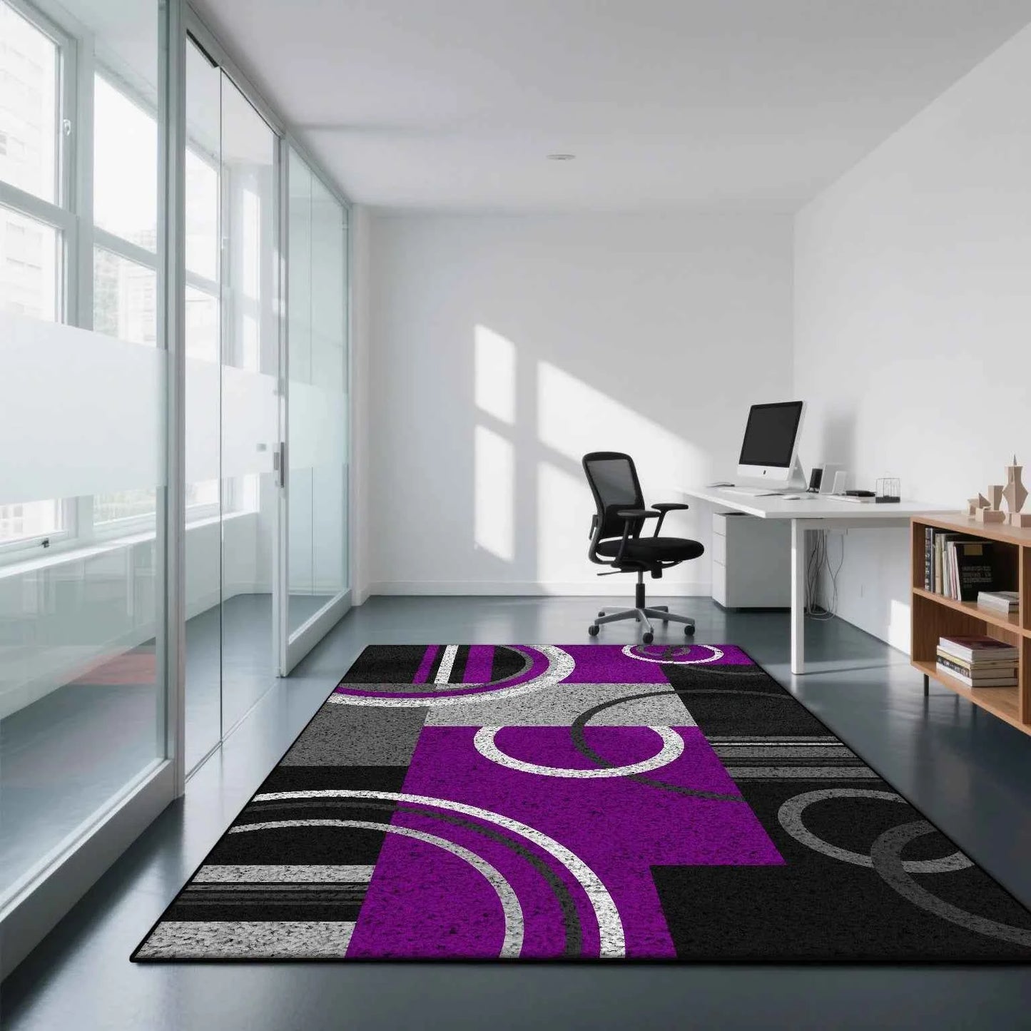 Geometric Modern Style Carpet Living Room Non-slip Gaming Room Decoration Nordic Large Area Rugs Washable Rug Coffee Tables Mat