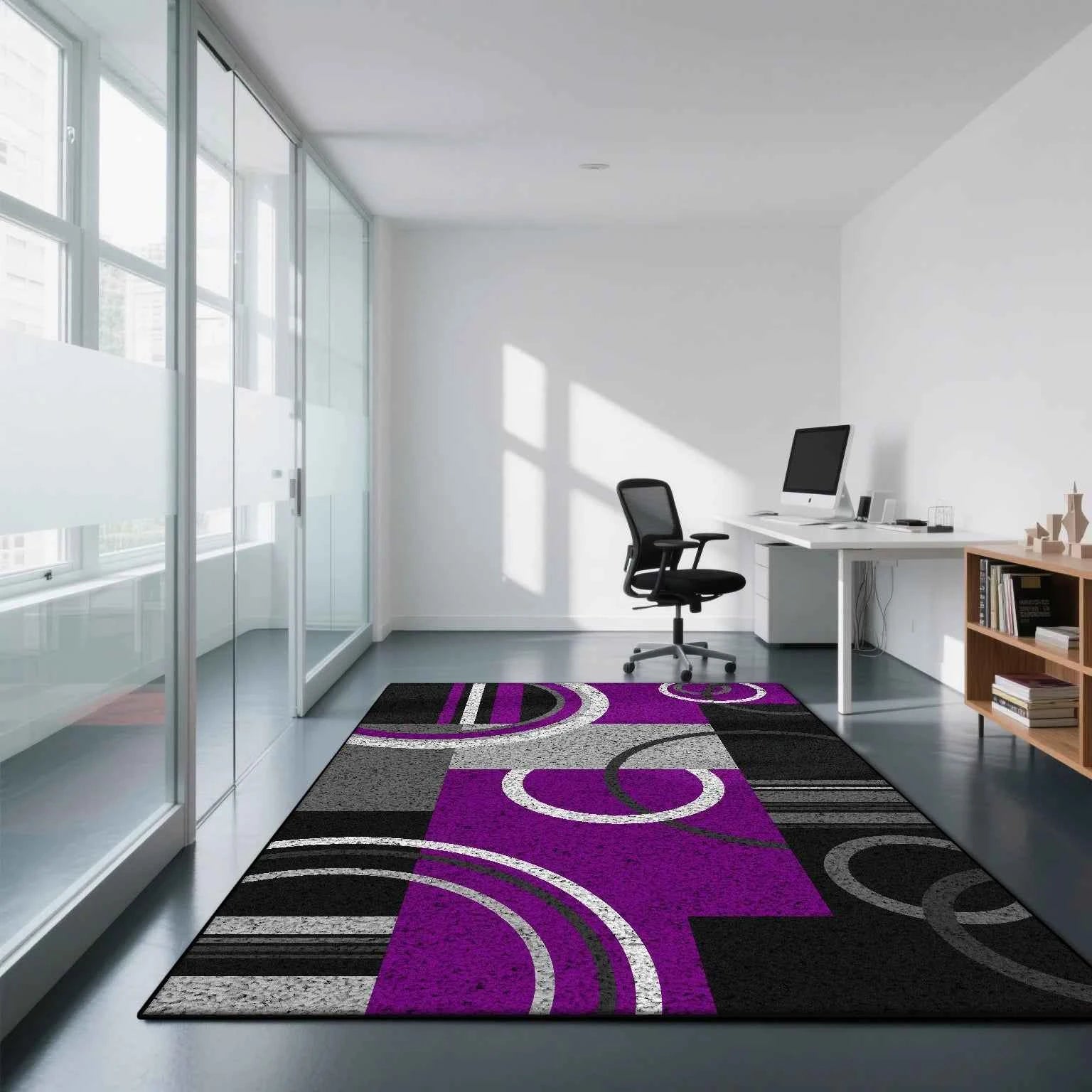 Geometric Modern Style Carpet Living Room Non-slip Gaming Room Decoration Nordic Large Area Rugs Washable Rug Coffee Tables Mat