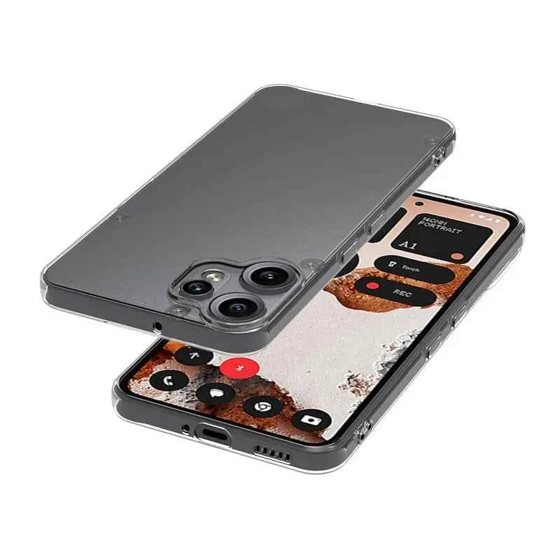 Simple Slim Soft TPU Clear Transparent Phone Case On For Nothing CMF Phone 2 Pro 5G CMFPhone2Pro Cover Fundas Capa Carcase Capa