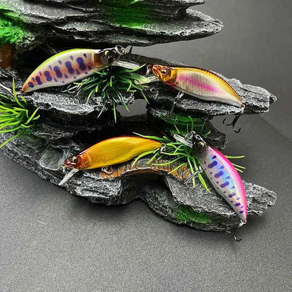 51mm Mini Sinking Minnow Lure Japanese Wobbler for Trout Bass