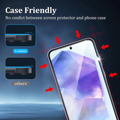 1-4PCS Privacy Screen Protector For Samsung S24 S25 Ultra S23 Plus S22 S21 S20 FE S10e Note 20 10 Lite Anti-Spy Tempered Glass