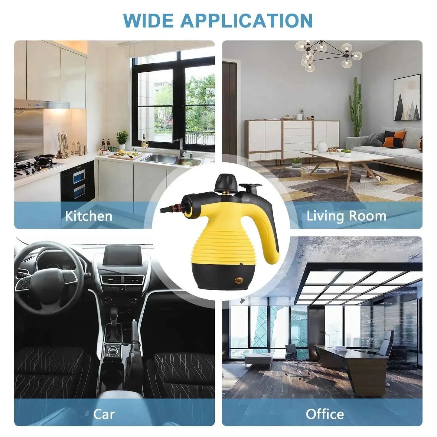 110V 220V 900W-1050W 350ml Steam Cleaning Machine Small Household Handheld High-temperature Kitchen Steam Cleaning Machine