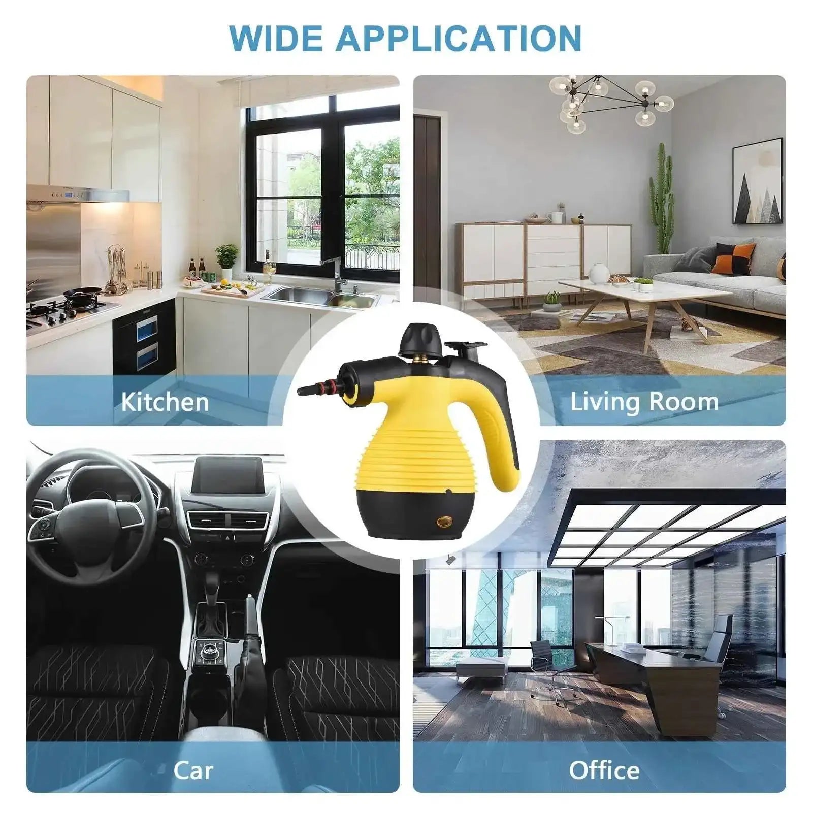 110V 220V 900W-1050W 350ml Steam Cleaning Machine Small Household Handheld High-temperature Kitchen Steam Cleaning Machine