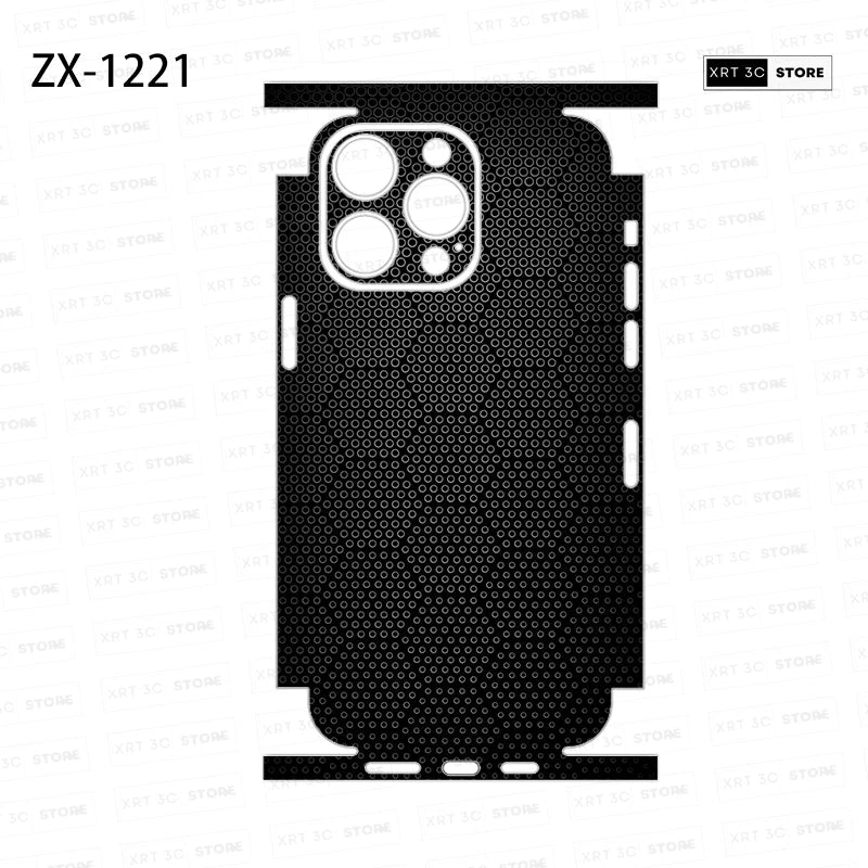Colorful Skin Sticker for iPhone16 15 Pro Max 14 13 12 Phone Sticker Back Film Side Frame Protector (Not Phone Case)